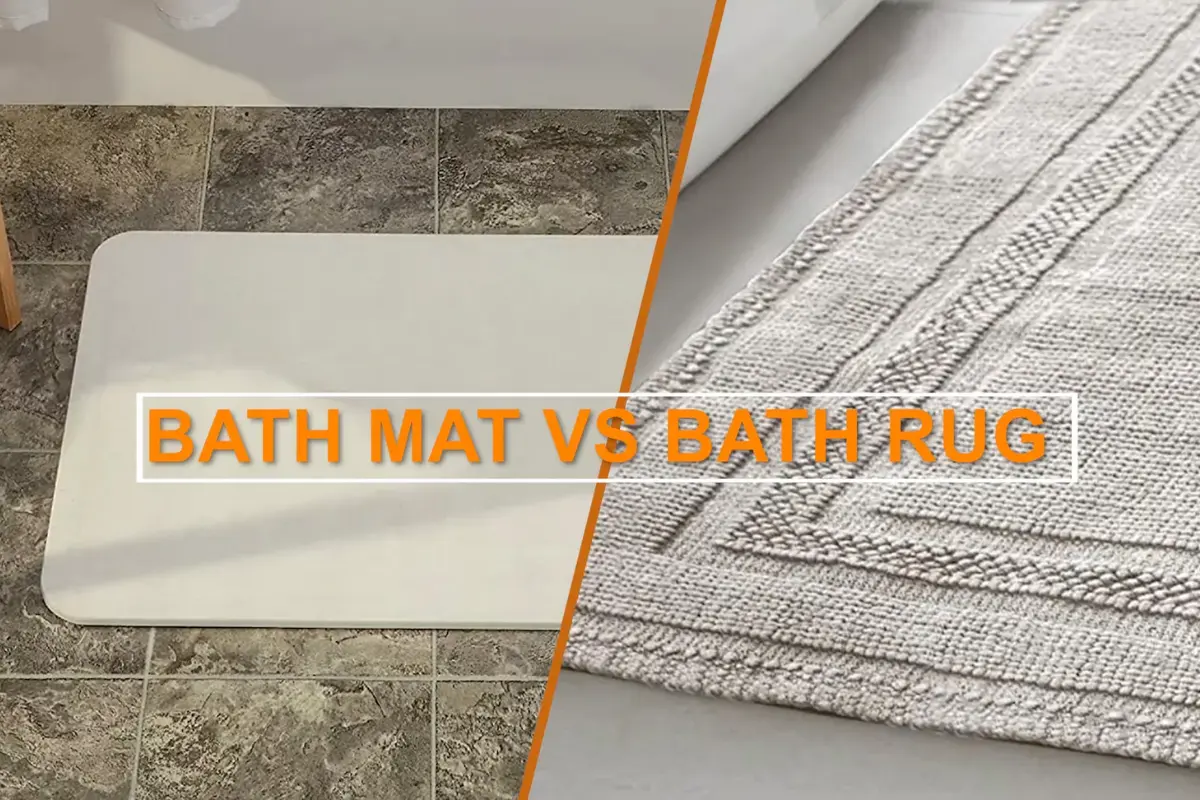 bath mat vs bath rug