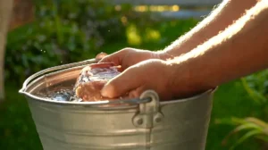 bath water usage vs shower